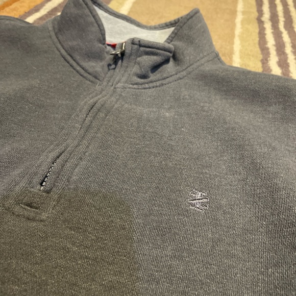 Izod Large TALL 1/4 zip sweater - Picture 3 of 5